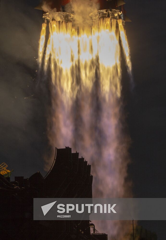 Kazakhstan Russia Space Progress Launch