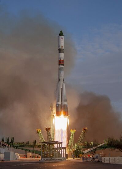 Kazakhstan Russia Space Progress Launch