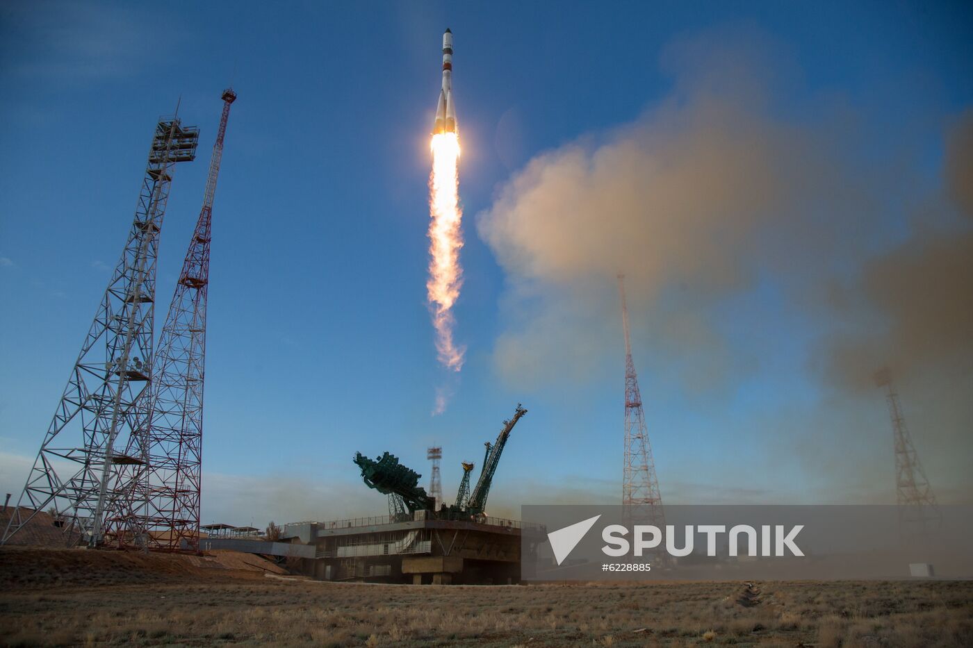 Kazakhstan Russia Space Progress Launch