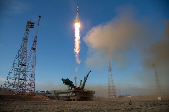 Kazakhstan Russia Space Progress Launch