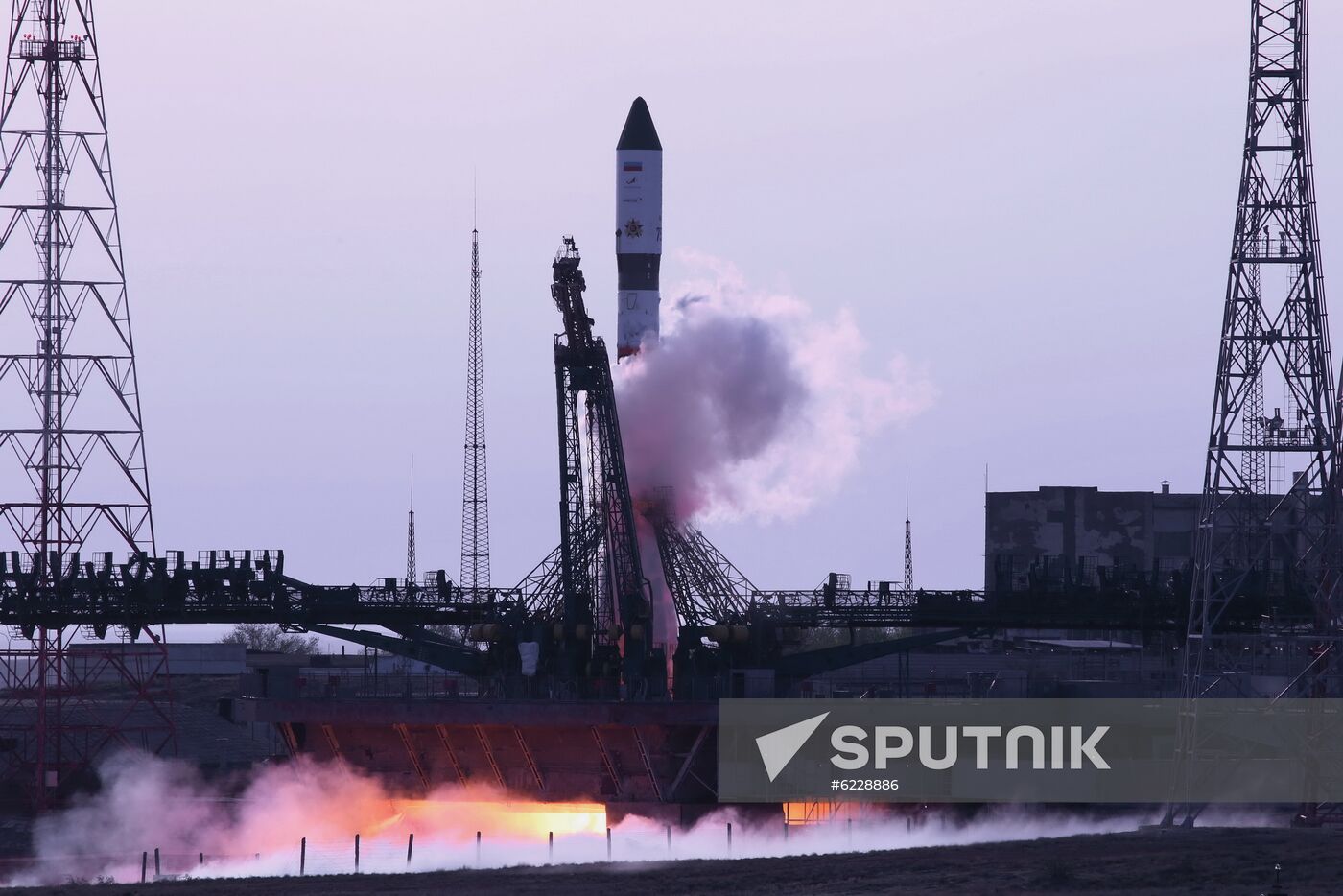 Kazakhstan Russia Space Progress Launch