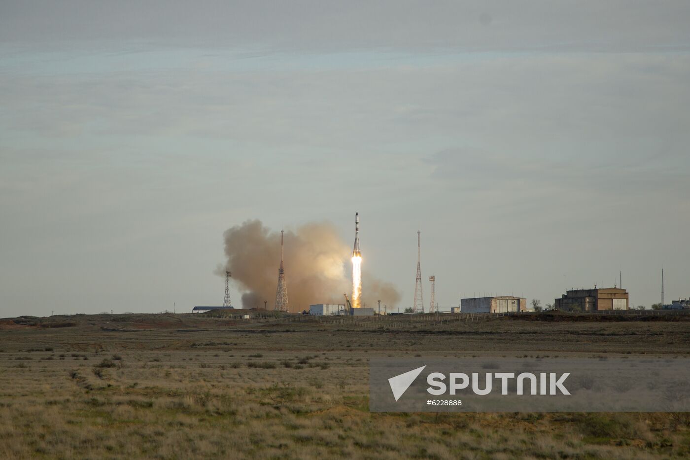 Kazakhstan Russia Space Progress Launch
