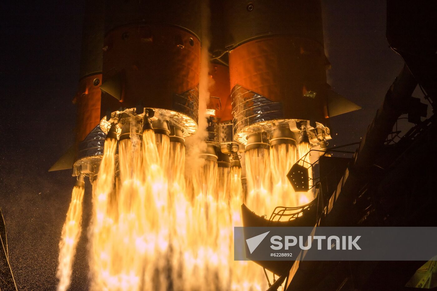 Kazakhstan Russia Space Progress Launch