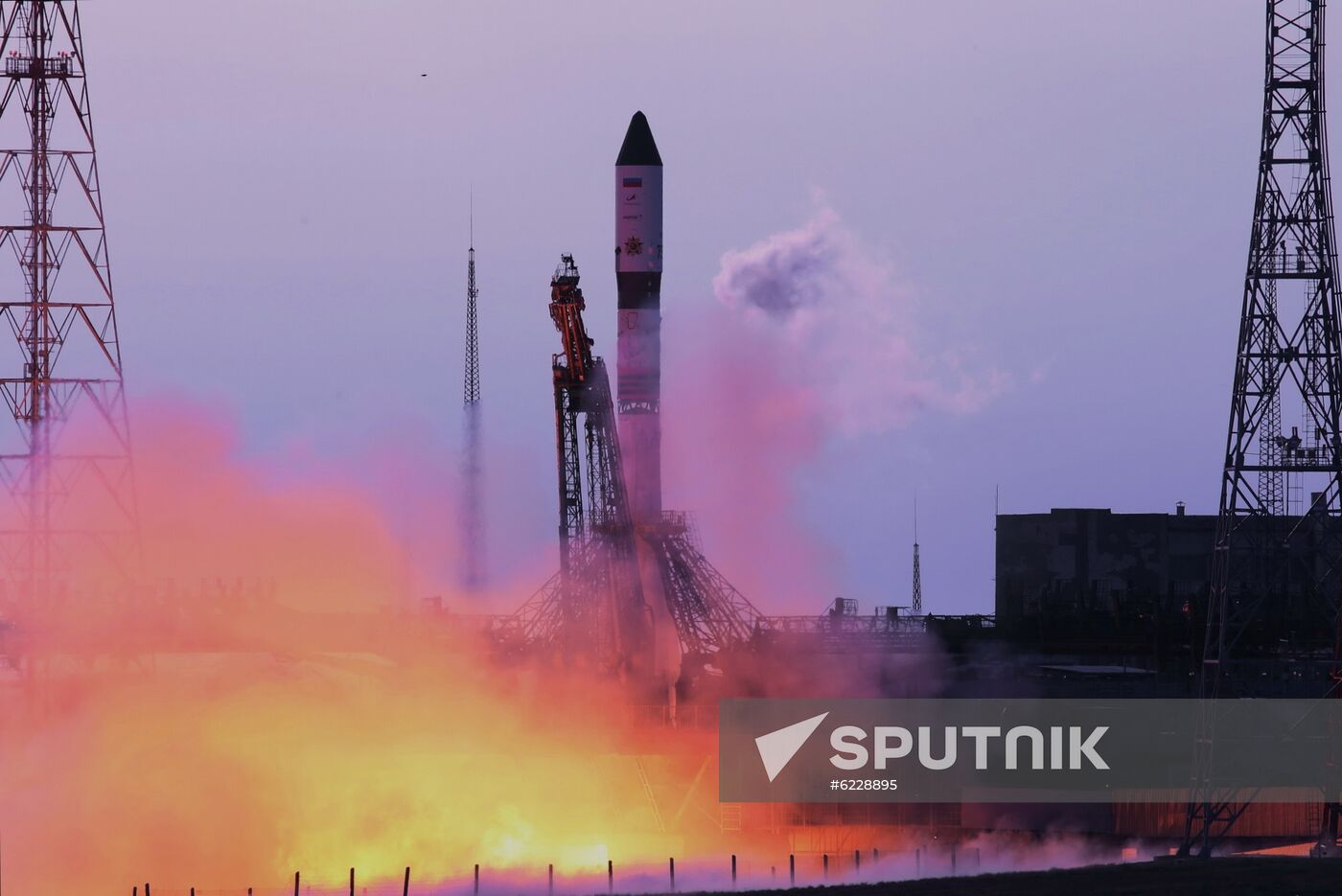 Kazakhstan Russia Space Progress Launch