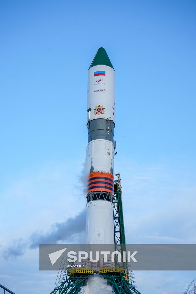Kazakhstan Russia Space Progress Launch