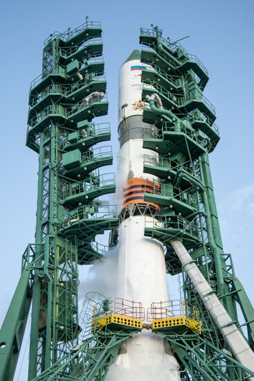 Kazakhstan Russia Space Progress Launch