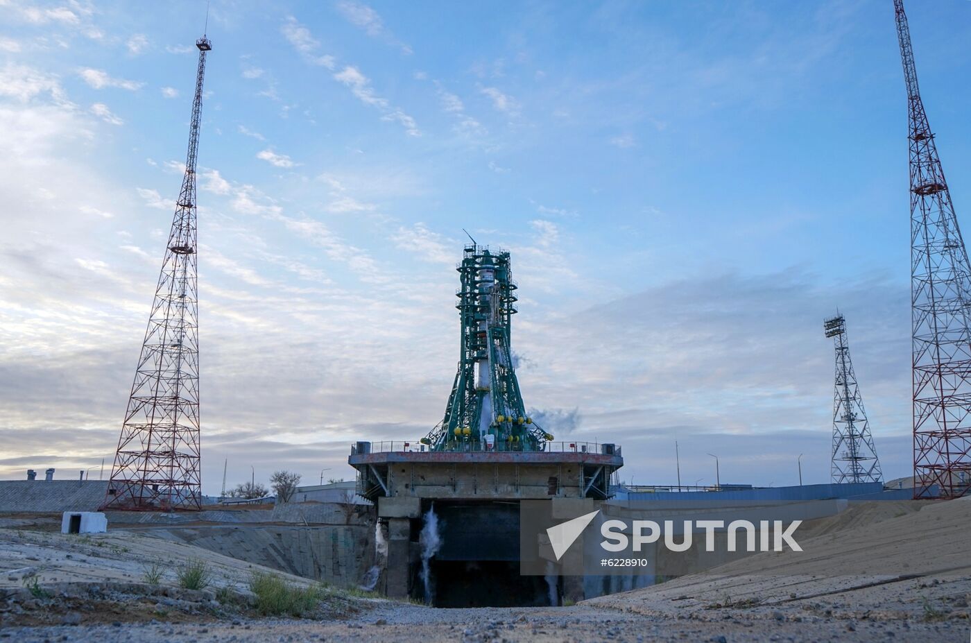 Kazakhstan Russia Space Progress Launch