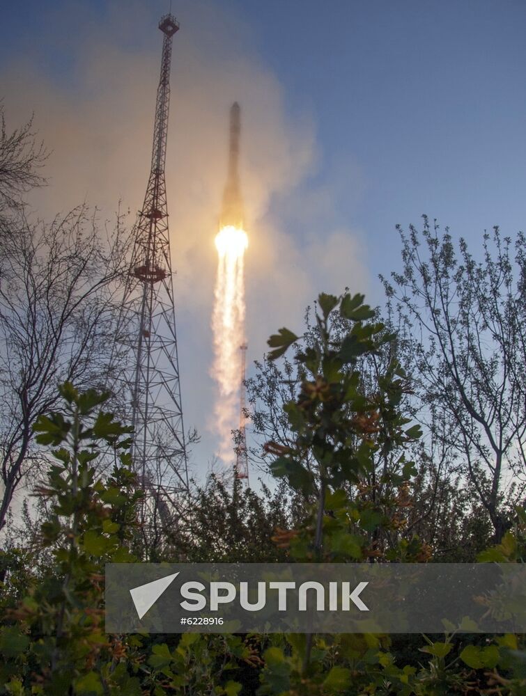 Kazakhstan Russia Space Progress Launch