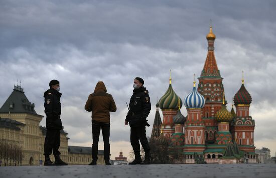 Russia Coronavirus Lockdown