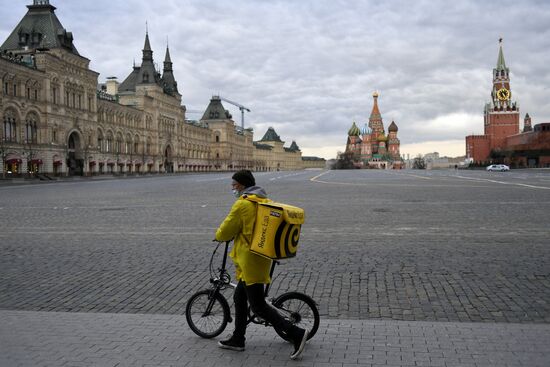 Russia Coronavirus Lockdown
