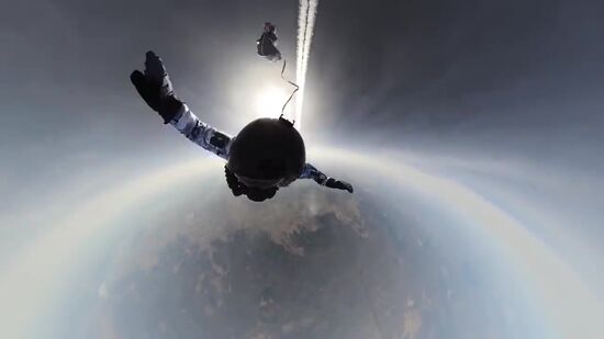 Russia Arctic Paratroopers