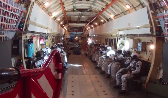 Russia Arctic Paratroopers