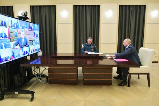 Russia Putin Emergencies 