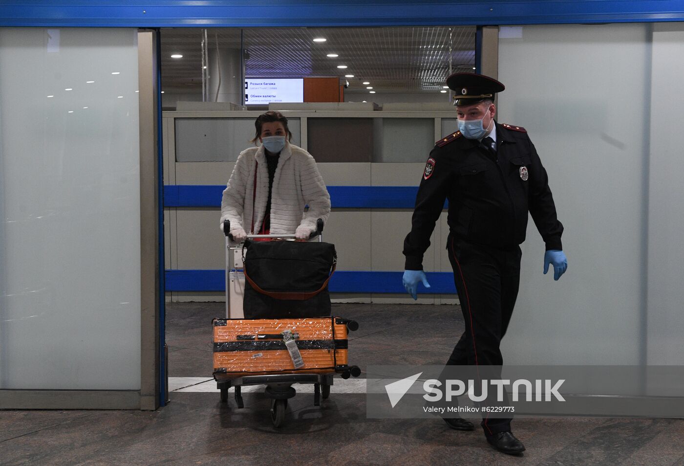 Russia Coronavirus Tourists Return