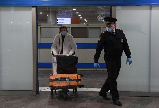 Russia Coronavirus Tourists Return
