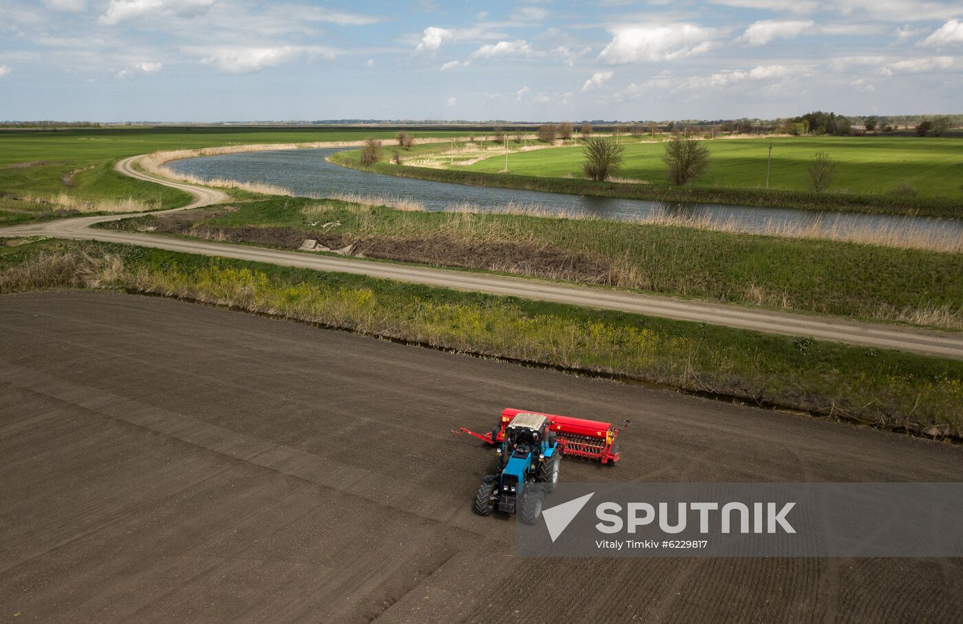 Russia Rice Planting