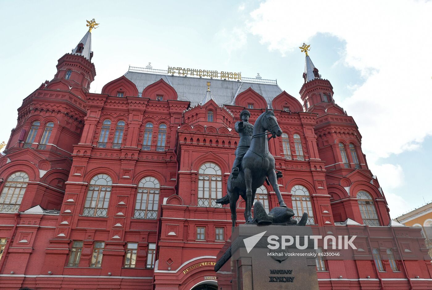 Restoration of Monument to Marshal Georgy Zhukov completed in Moscow