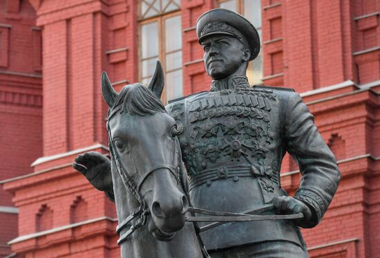 Russia Zhukov Monument Replacement