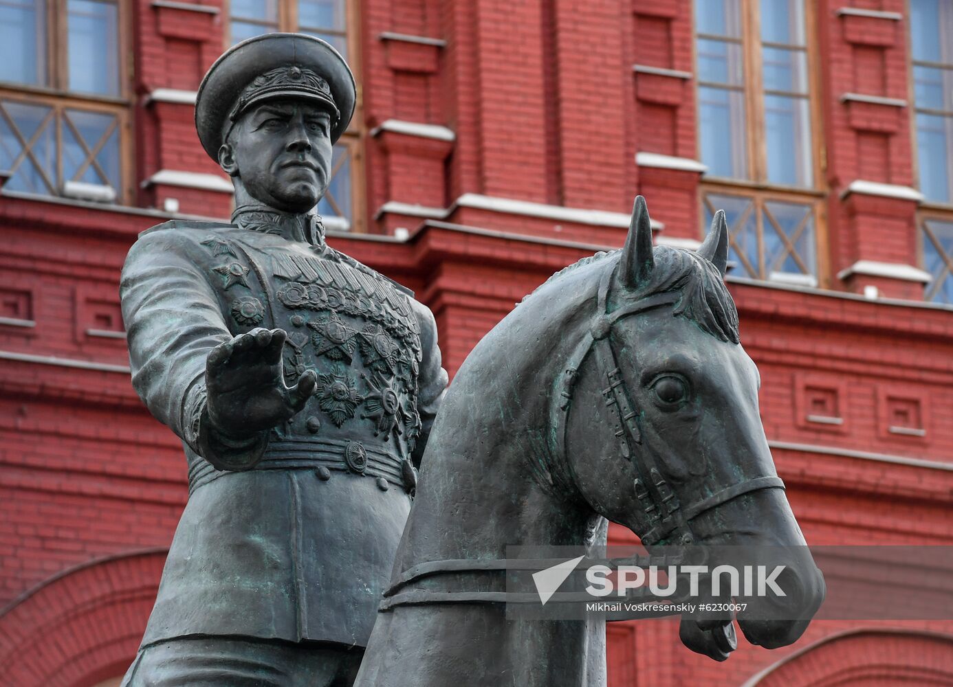 Russia Zhukov Monument Replacement