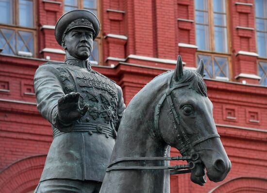 Russia Zhukov Monument Replacement