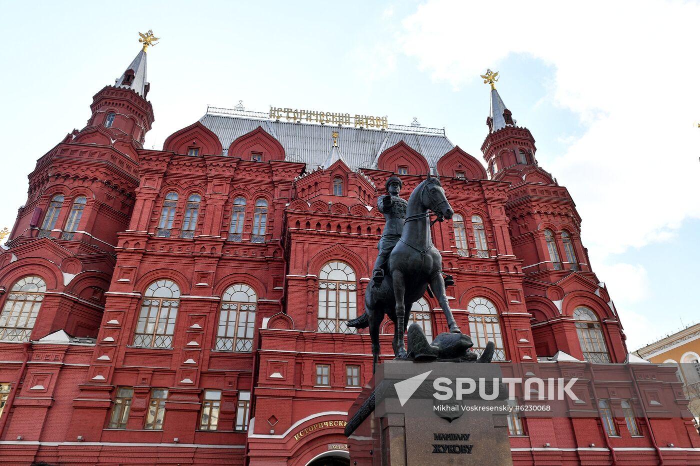 Russia Zhukov Monument Replacement