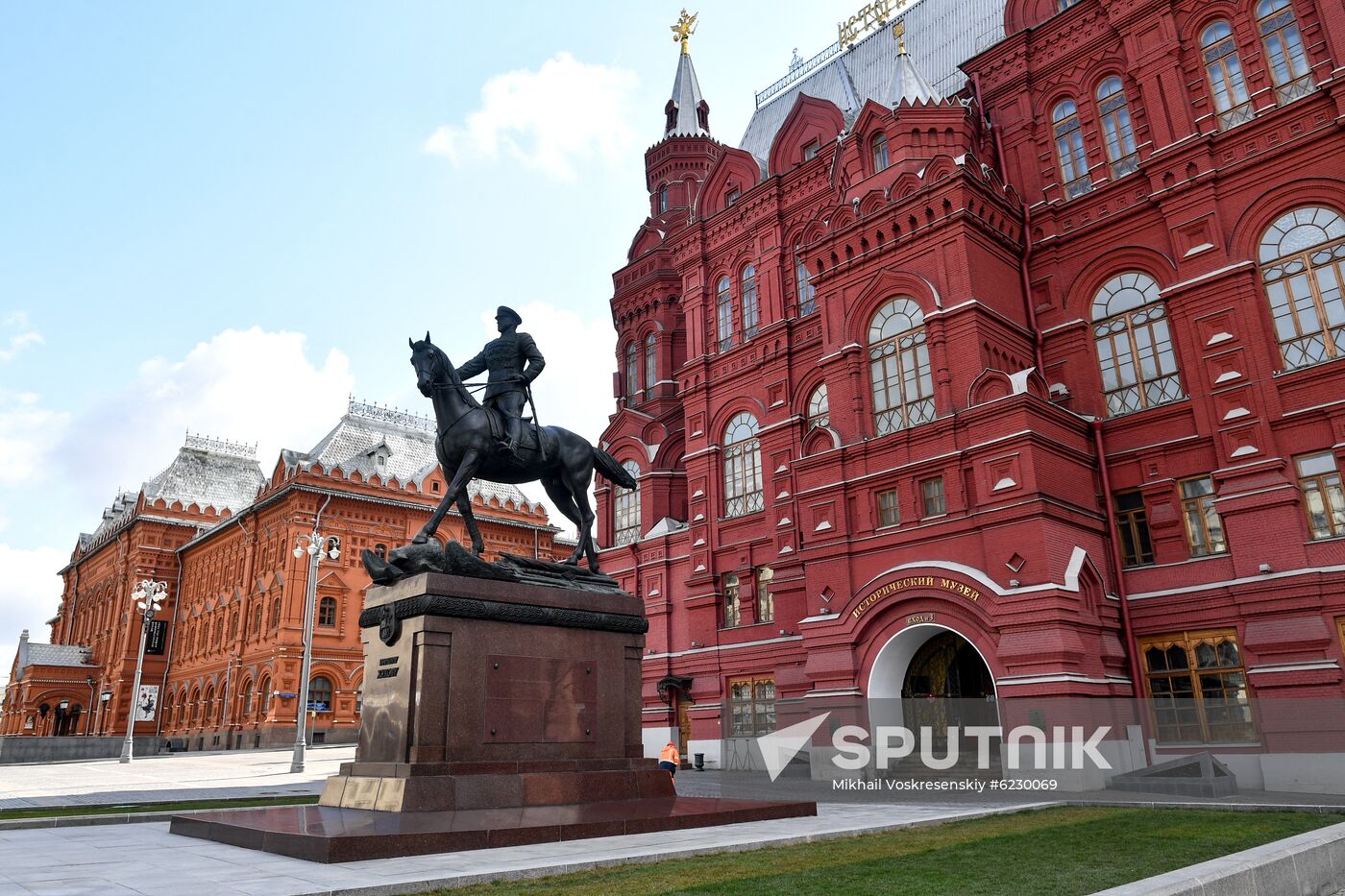 Russia Zhukov Monument Replacement