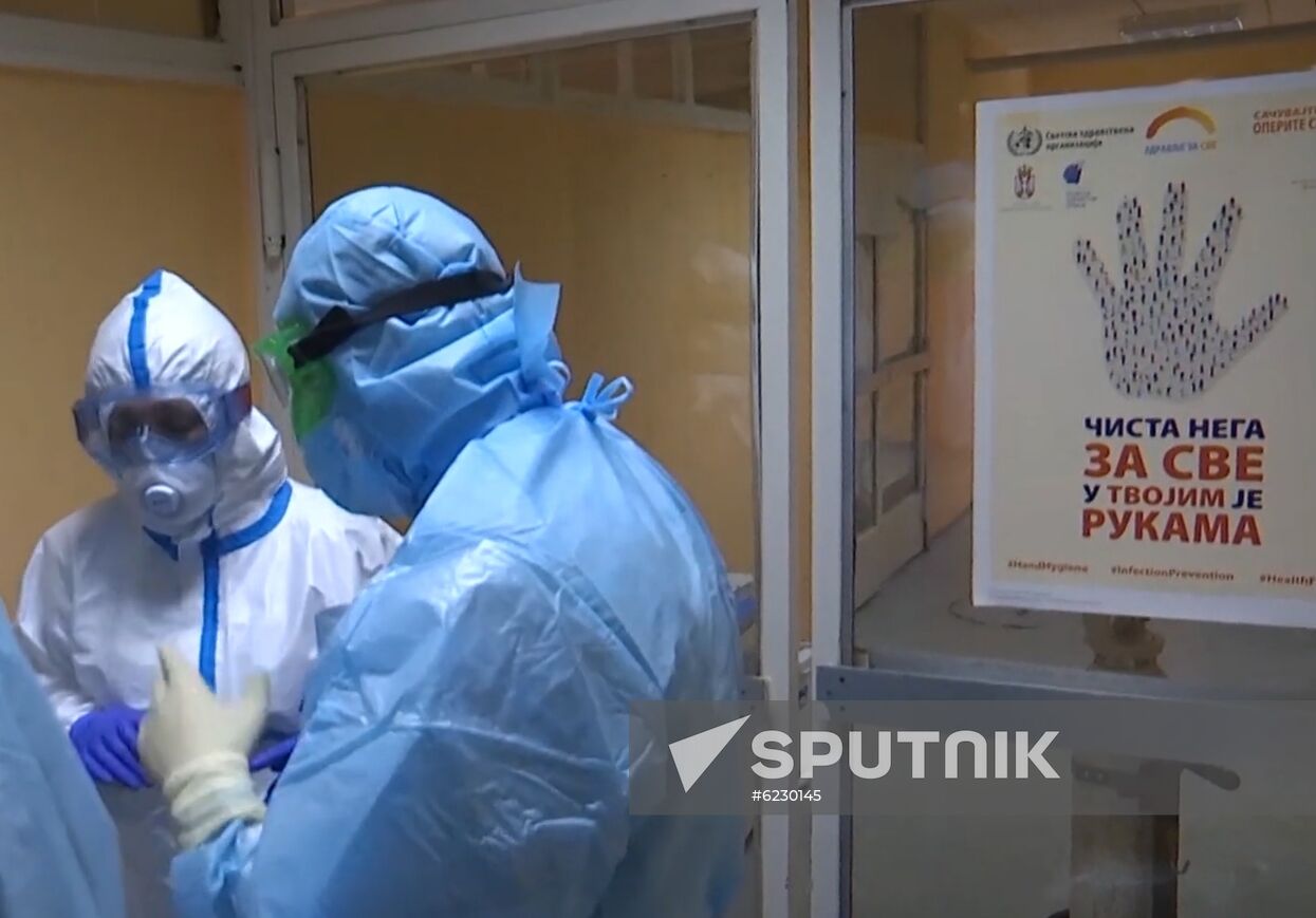 Serbia Russia Coronavirus Aid