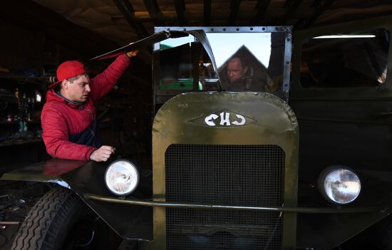 Russia WWII Vehicles Replicas