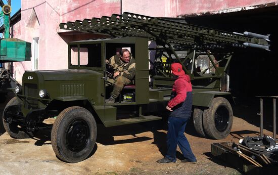 Russia WWII Vehicles Replicas
