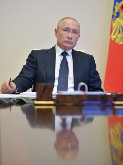 Russia Putin Coronavirus Fight