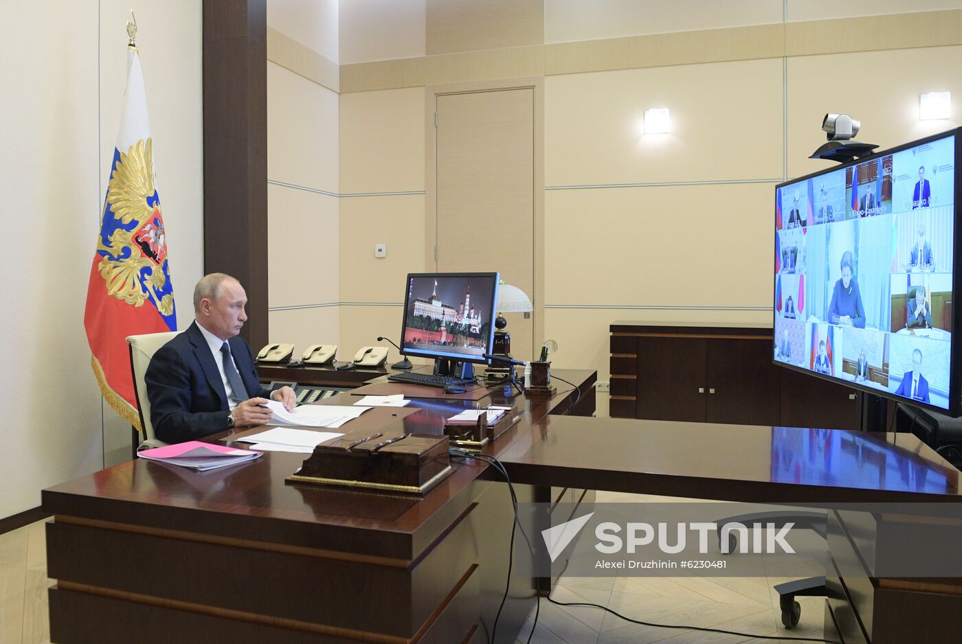 Russia Putin Coronavirus Fight