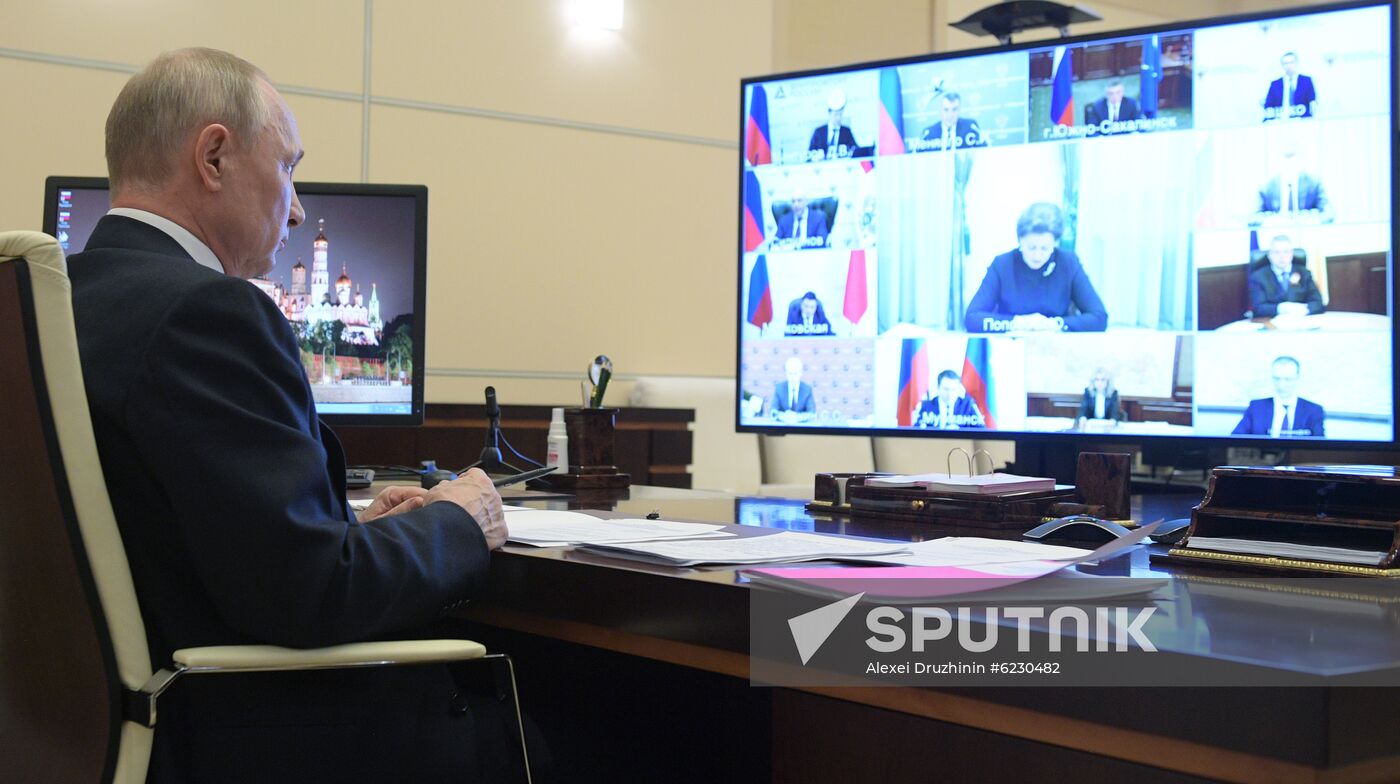 Russia Putin Coronavirus Fight