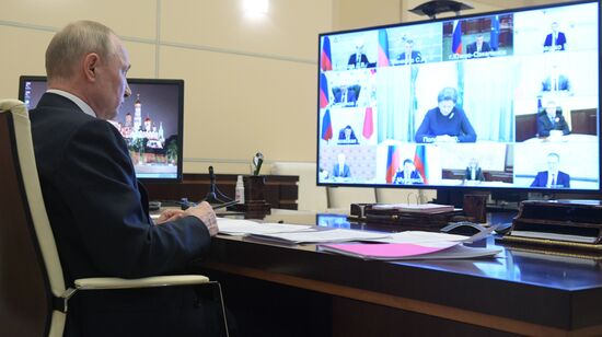 Russia Putin Coronavirus Fight
