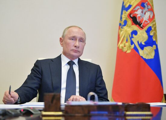 Russia Putin Coronavirus Fight