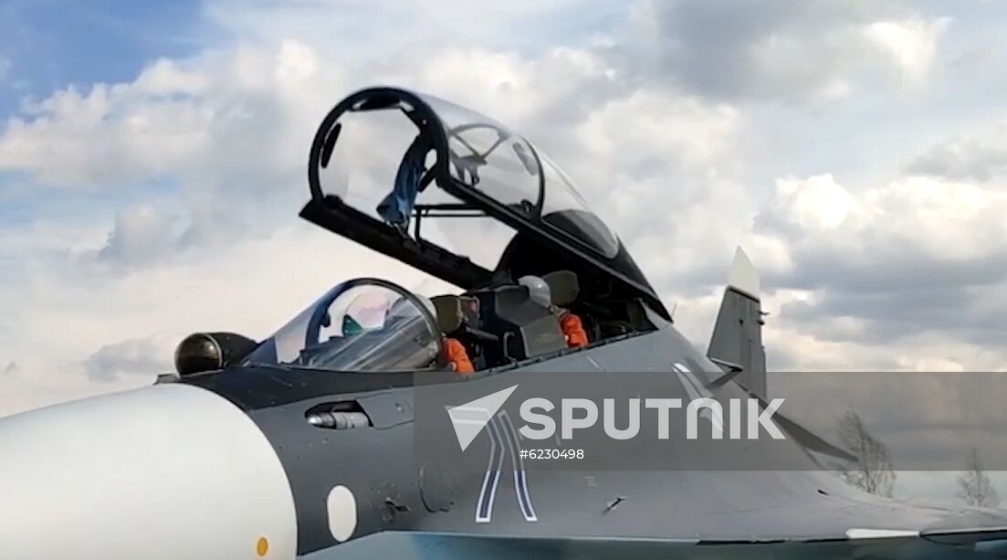 Russia Air Force Drills
