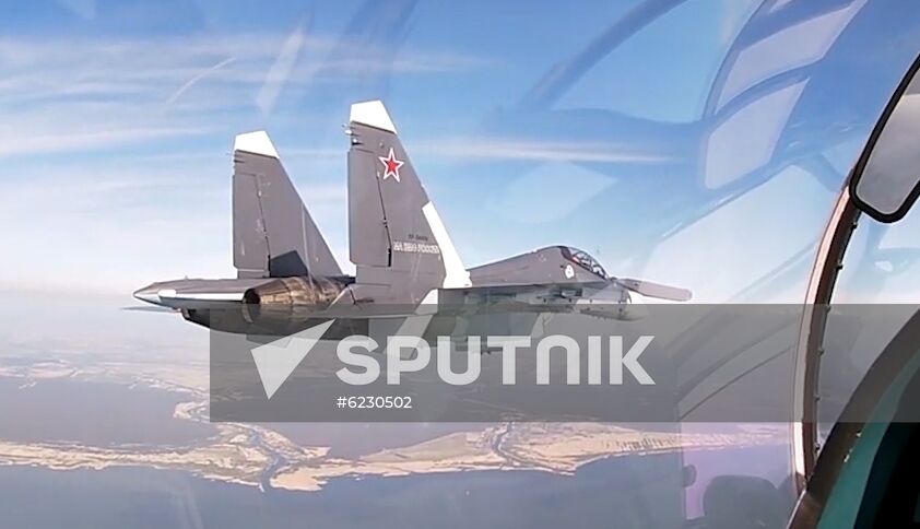 Russia Air Force Drills