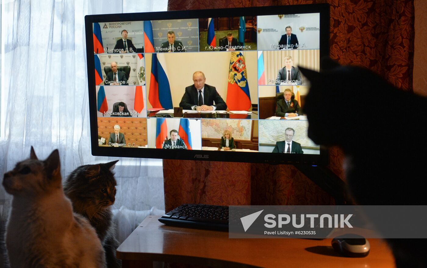 Russia Putin Coronavirus Fight