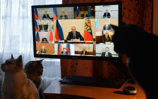 Russia Putin Coronavirus Fight