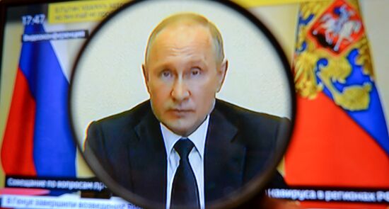 Russia Putin Coronavirus Fight