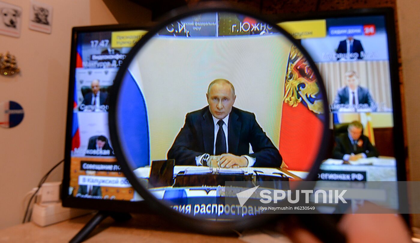 Russia Putin Coronavirus Fight