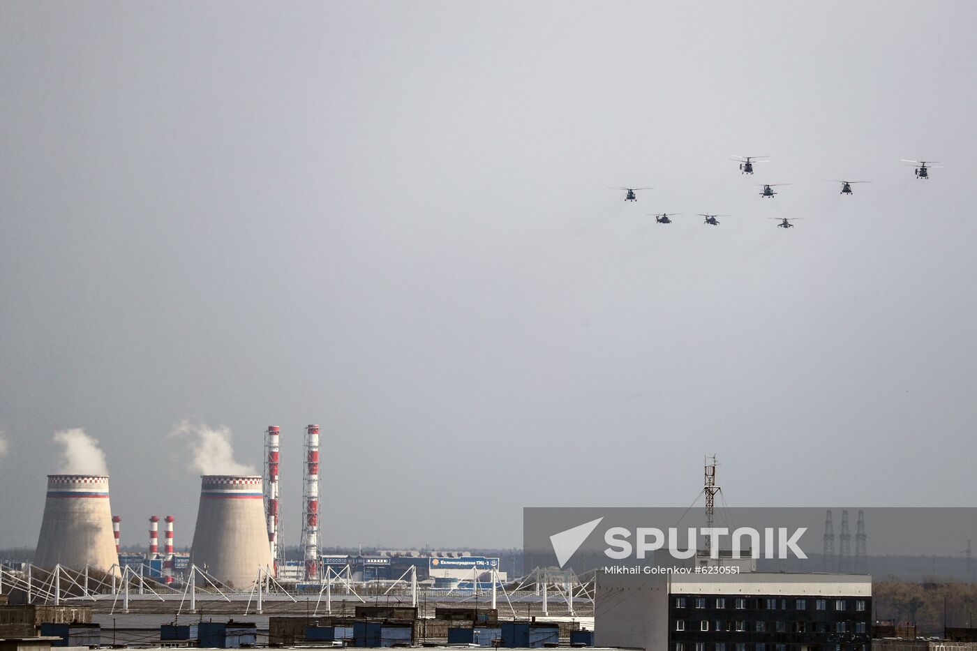 Russia Victory Day Parade Rehearsal