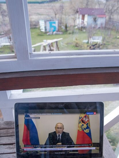 Russia Putin Coronavirus Fight