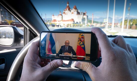 Russia Putin Coronavirus Fight