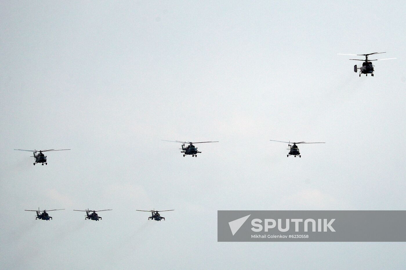 Russia Victory Day Parade Rehearsal