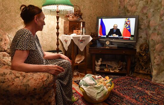 Russia Putin Coronavirus Fight