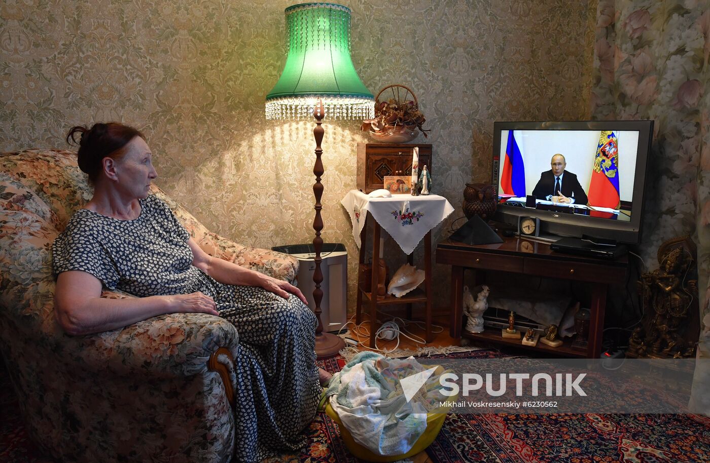 Russia Putin Coronavirus Fight