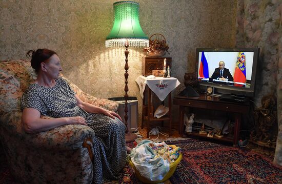 Russia Putin Coronavirus Fight