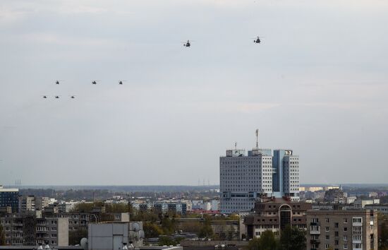 Russia Victory Day Parade Rehearsal