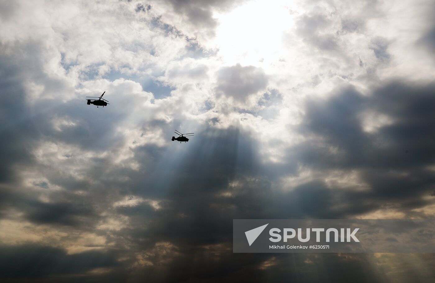 Russia Victory Day Parade Rehearsal
