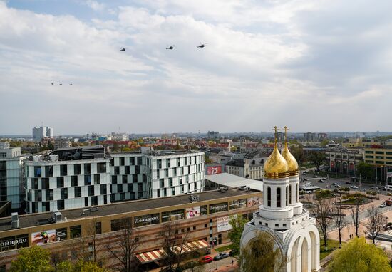 Russia Victory Day Parade Rehearsal